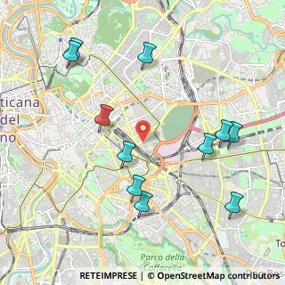 Mappa Via dei Falisci, 00185 Roma RM, Italia (2.44636)