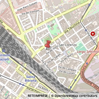 Mappa Via degli Equi,  12, 00185 Roma, Roma (Lazio)