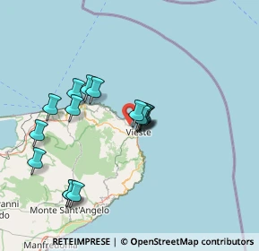 Mappa Vieste, 71019 Vieste FG, Italia (13.92563)