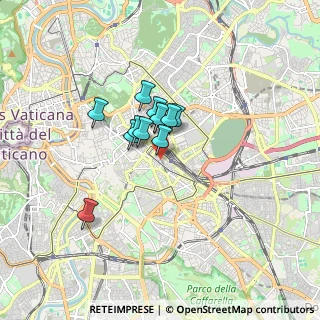 Mappa Via Rattazzi, 00185 Roma RM, Italia (1.08667)