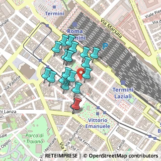 Mappa Via Rattazzi, 00185 Roma RM, Italia (0.1675)