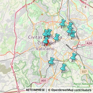 Mappa Via S. Liberio, 00165 Roma RM, Italia (3.71455)