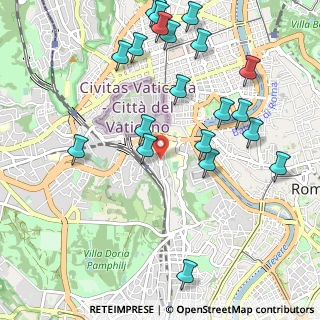 Mappa Via delle Fornaci, 00165 Roma RM, Italia (1.2705)