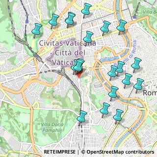 Mappa Via delle Fornaci, 00165 Roma RM, Italia (1.2425)