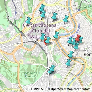 Mappa Via delle Fornaci, 00165 Roma RM, Italia (1.2355)