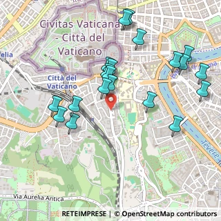 Mappa Via S. Liberio, 00165 Roma RM, Italia (0.5595)
