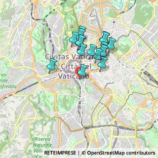 Mappa Via delle Fornaci, 00165 Roma RM, Italia (1.63294)