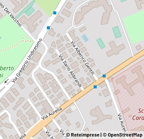Mappa Via Ilario Alibrandi, 00165 Roma RM, Italia (0.11538)