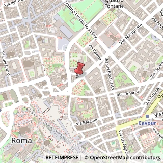 Mappa Via Nazionale, 171, 00184 Roma, Roma (Lazio)