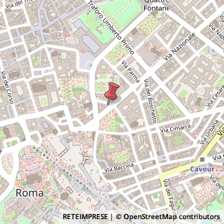 Mappa Via Nazionale, 176, 00184 Roma, Roma (Lazio)