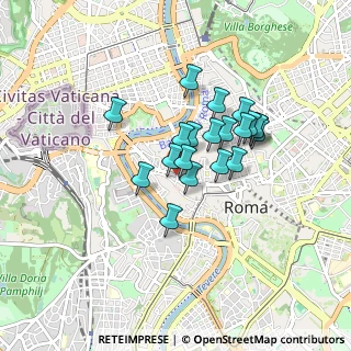 Mappa Vicolo dell'Aquila, 00186 Roma RM, Italia (0.6825)