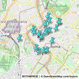 Mappa Vicolo dell'Aquila, 00186 Roma RM, Italia (0.732)