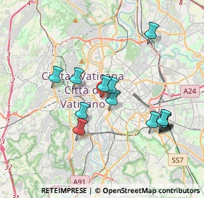 Mappa P.za della Cancelleria, 00186 Roma RM, Italia (3.74429)