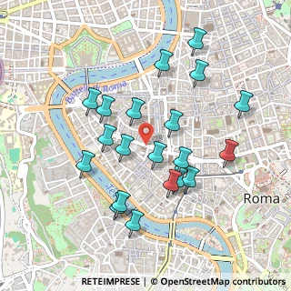 Mappa Vicolo dell'Aquila, 00186 Roma RM, Italia (0.484)