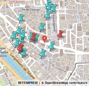 Mappa P.za della Cancelleria, 00186 Roma RM, Italia (0.2645)