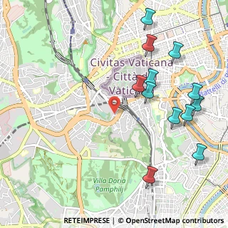 Mappa Via del Gelsomino, 00165 Roma RM, Italia (1.32167)