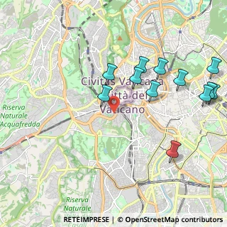 Mappa Via del Gelsomino, 00165 Roma RM, Italia (2.43667)