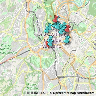 Mappa Via del Gelsomino, 00165 Roma RM, Italia (1.51706)