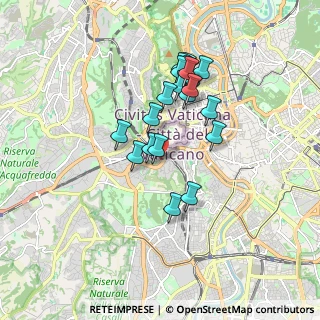 Mappa Via del Gelsomino, 00165 Roma RM, Italia (1.587)