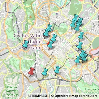 Mappa Via della Cuccagna, 00186 Roma RM, Italia (2.412)