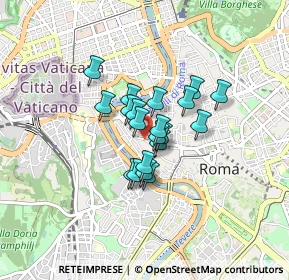 Mappa Vicolo del Bollo, 00186 Roma RM, Italia (0.5465)