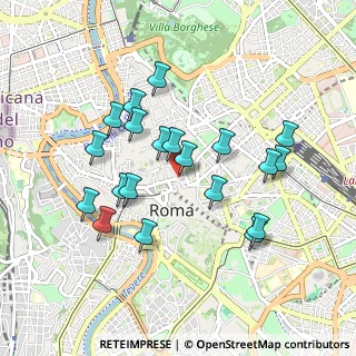 Mappa Via IV Novembre, 00187 Roma RM, Italia (0.9165)