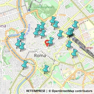 Mappa Via XXIV Maggio, 00184 Roma RM, Italia (1.0515)
