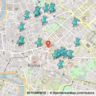 Mappa Via XXIV Maggio, 00184 Roma RM, Italia (0.6325)