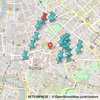 Mappa Via XXIV Maggio, 00184 Roma RM, Italia (0.465)