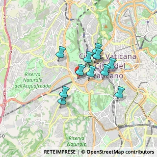 Mappa Via della Madonna del Riposo, 00165 Roma RM, Italia (1.38083)