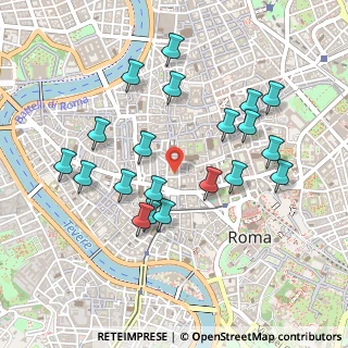 Mappa Via dell'Arco della Ciambella, 00186 Roma RM, Italia (0.5025)
