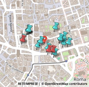 Mappa Via della Pigna, 00186 Roma RM, Italia (0.1865)