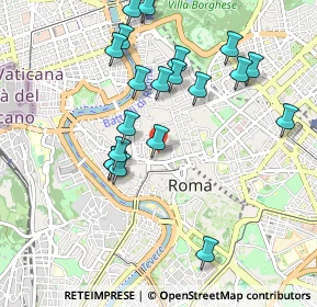 Mappa Via della Pigna, 00186 Roma RM, Italia (1.034)