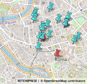 Mappa Vicolo delle Ceste, 00186 Roma RM, Italia (0.447)