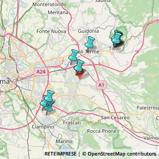 Mappa Via Castellafiume, 00132 Roma RM, Italia (8.43846)
