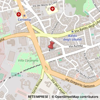 Mappa Via Giuseppe Palombini, 31, 00165 Roma, Roma (Lazio)