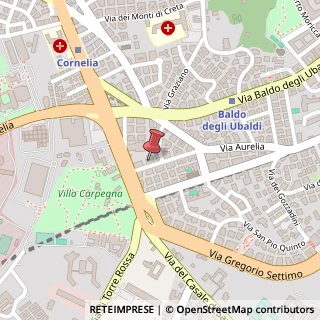 Mappa Via Giuseppe Palombini, 30, 00165 Roma, Roma (Lazio)