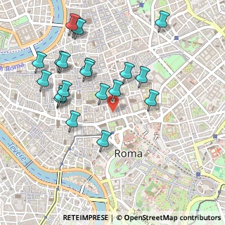 Mappa Via del Plebiscito, 00186 Roma RM, Italia (0.5565)