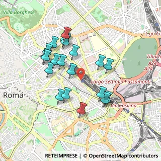 Mappa Termini Laziali, 00185 Roma RM, Italia (0.9065)