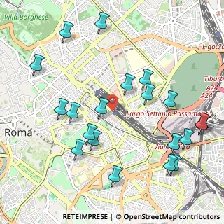 Mappa Termini Laziali, 00185 Roma RM, Italia (1.2605)