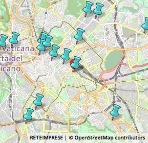 Mappa Piazza di S. Maria Maggiore, 00186 Roma RM, Italia (2.60667)