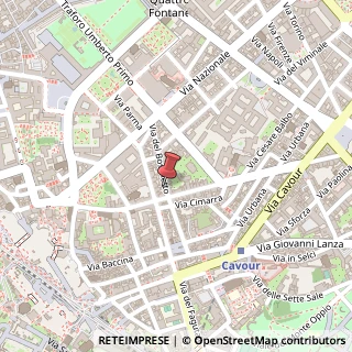 Mappa Via della Bilancia, 6, 00067 Roma, Roma (Lazio)
