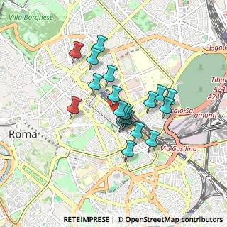Mappa Via Turati Filippo, 00185 Roma RM, Italia (0.6925)