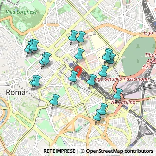 Mappa Via Turati Filippo, 00185 Roma RM, Italia (1.0665)