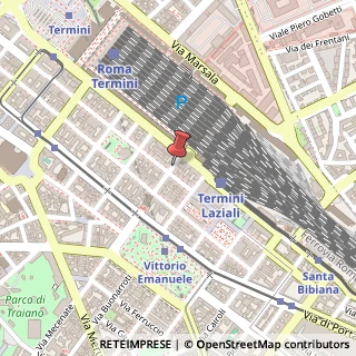 Mappa Via Alfredo Cappellini,  44, 00185 Roma, Roma (Lazio)