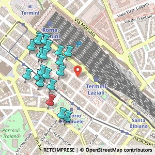 Mappa Via Turati Filippo, 00185 Roma RM, Italia (0.2905)