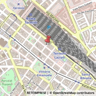 Mappa Via Alfredo Cappellini,  42, 00185 Roma, Roma (Lazio)