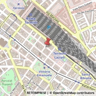 Mappa Via Filippo Turati,  137, 00185 Roma, Roma (Lazio)