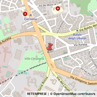Mappa Circonvallazione Aurelia, 73, 00165 Roma, Roma (Lazio)