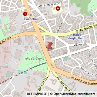 Mappa Via Giuseppe Palombini,  49, 00165 Roma, Roma (Lazio)